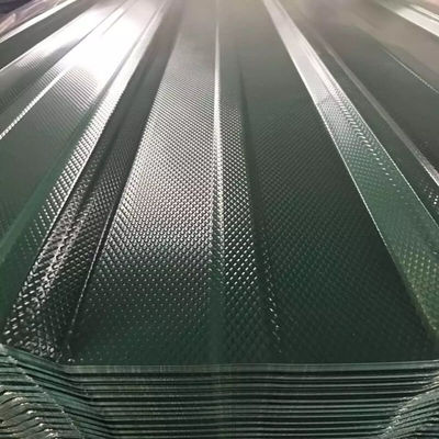 Farbe Z61-Z90 beschichtete die Überdachung des Blattes ASTM färbte gewölbte Blechtafeln
