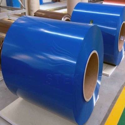 Blaue Ppgi-Farbe beschichtete Spule 508mm 610mm