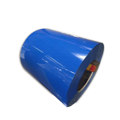 Blaue PPGI Spule AZ121-Z150 SGS Ral Farbestrich Galvalume vor, den Stahlrollen-PET beschichtete