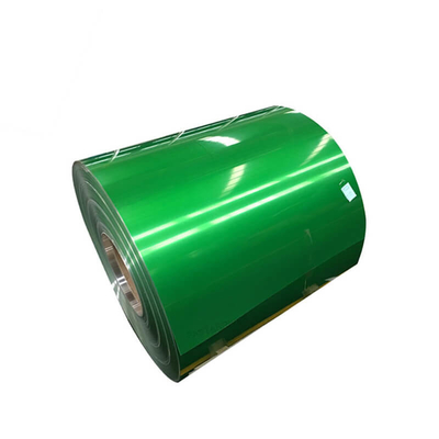 Grün 600 - 1250mm vorgestrichene Farbe der Spulen-Korrosionsbeständigkeits-PPGI beschichtet