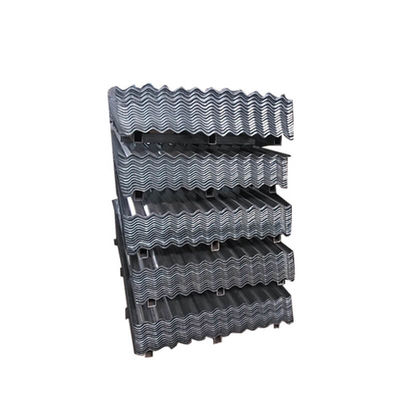 G550 galvanisierte 610mm galvanisiertes Wellblech HRB95 Eisen-Dach-Blatt-Fliese