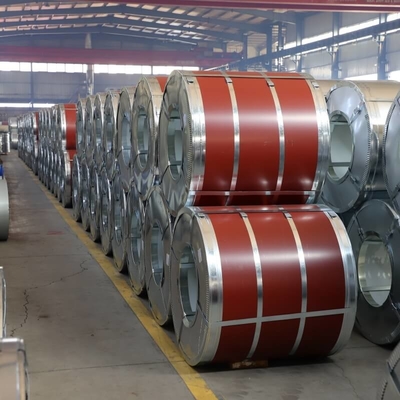 Kaltgewalzte Stahlspule Zincalume ISO9001 HRB60 GL beschichtete galvanisierten Stahl