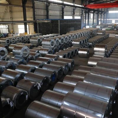 Voller harter Stahlspule 508mm HRB95 GL Galvalume AZ50 umwickelt Antifinger