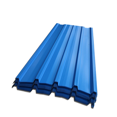 AZ20 strich Stahlüberdachungsmessgerät-Blau des blatt-32 galvanisierte überzogene Deckung vor