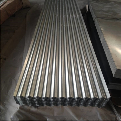 Stärke-0.48mm galvanisiertes Wellblech DX51D runzelte Stahlplatte für Dach