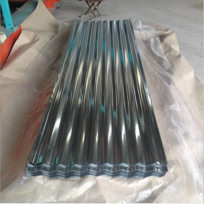 HRB65 galvanisierte die Überdachung von Blatt 0.8mm, die 16 Ft Stahldach-Platte runzelten