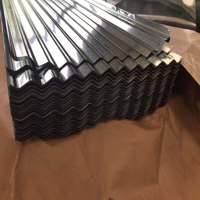 Q195 galvanisierte das Blech, das 1250mm überdacht, galvanisierte gewölbte Platten