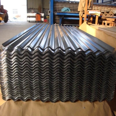 3-25 galvanisierten Mikrometer Eisen-Platte 610mm des Wellblech-4x8