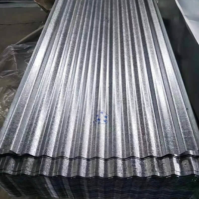 600-1100mm galvanisiertes Überdachungsmessgerät des blatt-AISI 14 runzelte Stahlplatten Kraftpapier