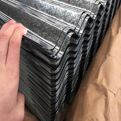 0.11-2.5mm gewölbte Galv Blätter PPGI ISO9001 galvanisierten Dach-Platten