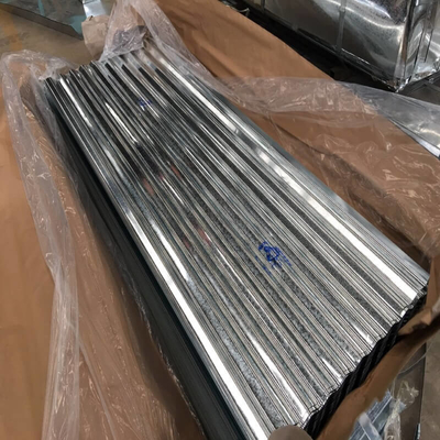 0.18mm galvanisierte Blechtafeln runzelten galvanisierte Deckungs-Blätter Spgc 6ft