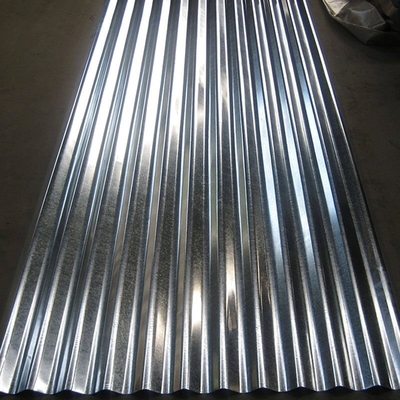 DX51D runzelte Deckungs-Blechtafel-508mm galvanisierte Stahldach-Blätter