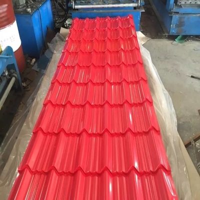 T-Welle strich Deckungs-Blatt des Deckungs-Blatt-Z90 PPGI gerunzelt vor