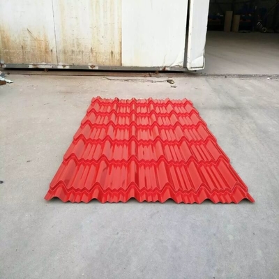 T-Welle strich Deckungs-Blatt des Deckungs-Blatt-Z90 PPGI gerunzelt vor