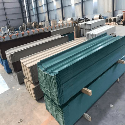 das galvanisierte Deckungs-Blatt 0.4mm-3.0mm Stärke-PPGI runzelte 600mm-1250mm Breite