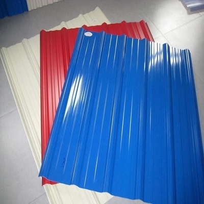 SGCC malte vor gewölbte Farbüberzogene Wellbleche des Dach-0.125-2.5mm