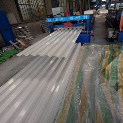 das galvanisierte Deckungs-Blatt 0.4mm-3.0mm Stärke-PPGI runzelte 600mm-1250mm Breite