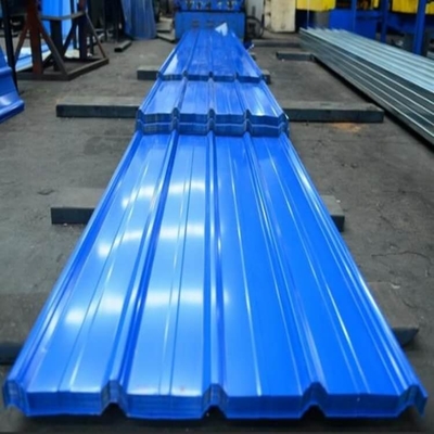 Schwarzes Stahldach des Pulver-AZ20-AZ160 täfelt umhülltes Blech RAL der Farbe7-30um