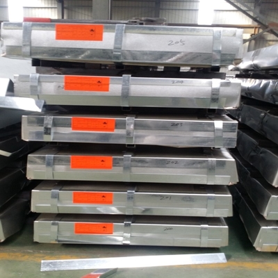 AZ150 galvanisierte die Überdachung von Blatt 0.15mm galvanisierte gewölbte Metalldeckung