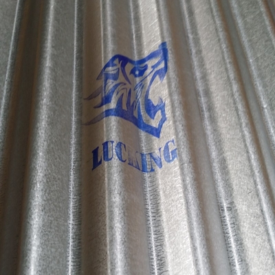 Galvanisierte gewölbte Dach-Stahlplatte erfordern so Farbe und Glanz ist reich