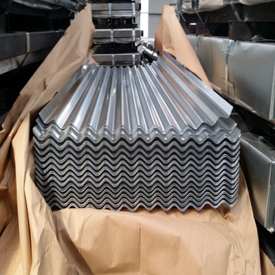 Z30 - 275g/M2 galvanisierte Wellblech 0.8mm, die 4x8 galvanisiertes Blech runzelte