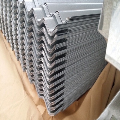3-25 galvanisierten Mikrometer Eisen-Platte 610mm des Wellblech-4x8