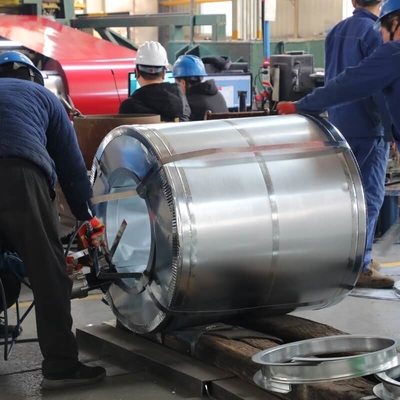 ISO9001 galvanisierte Stahlspule Z30 - heiße eingetauchte Stahlspule 150g/M2