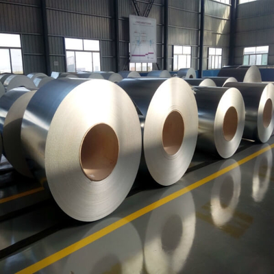 GI SPCC ISO9001 Stahlspulen-508mm galvanisierte Stahlspule für die Überdachung des Blattes