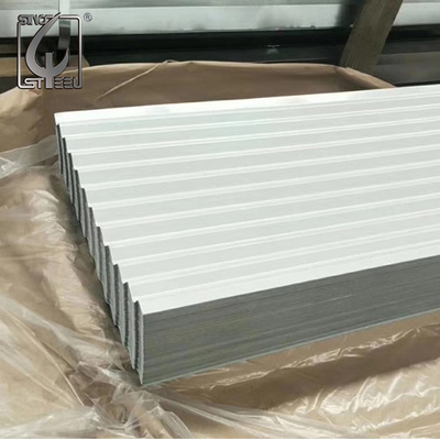 Farbüberzogene Deckung DX51D weiße vorgestrichene galvanisierte Stahlblech-0.3-1.0mm