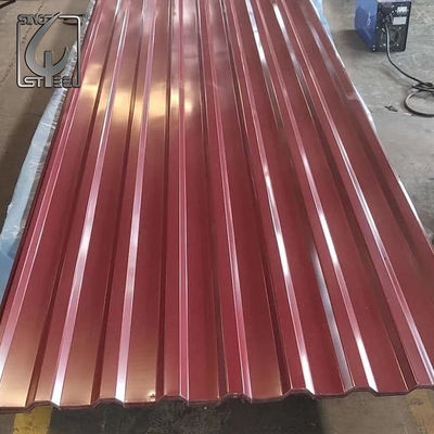 800mm vorgestrichene Überdachungsfarbe des blatt-Z30 beschichtete Stahl-RAL-Farbregelmäßigen Flitter