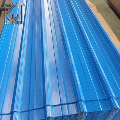BLATT-rote gewölbte Metalldeckungs-Blätter DX52D 3m Farbüberzogene Überdachungs