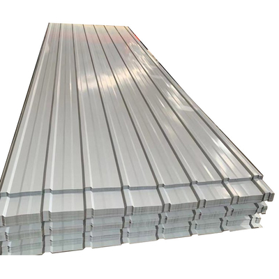 ISO9001 runzelte Metalldach-Blätter galvanisierte 508mm der 12 Messgerät-gewölbte Stahl