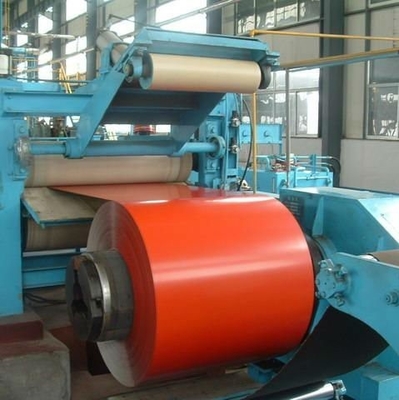 Orange PPGI-Spule 30-275g/M2 strich Farbe beschichtete Stahlrolle für Deckung vor