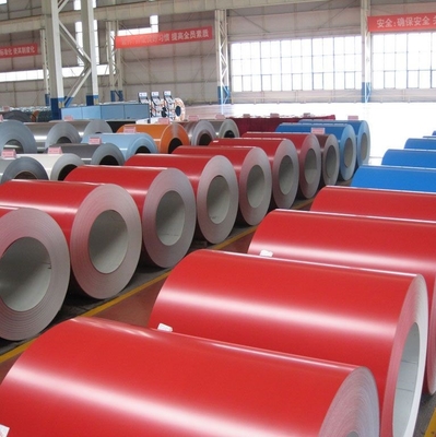 Rote Spule RAL9003 SGS PPGL strich galvanisierte Stahlspulen vor