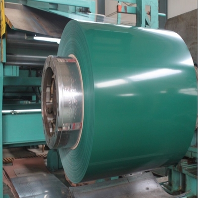 Vorgestrichener Galvalume JIS 8-35 Mikrometer umwickelt 850mm Ppgi und Ppgl-Rolle