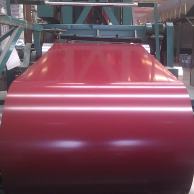 Hersteller-Price Color Coated-Anti-Finger-Druck Zincalume-Stahl umwickeln roter Aluzinc-Galvalume-Stahlspule