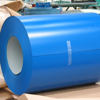 Umwickelt überzogene Farbe galvanisierter Stahl Beschichtung Identifikation 508/610mm der Rückseite-5-10um